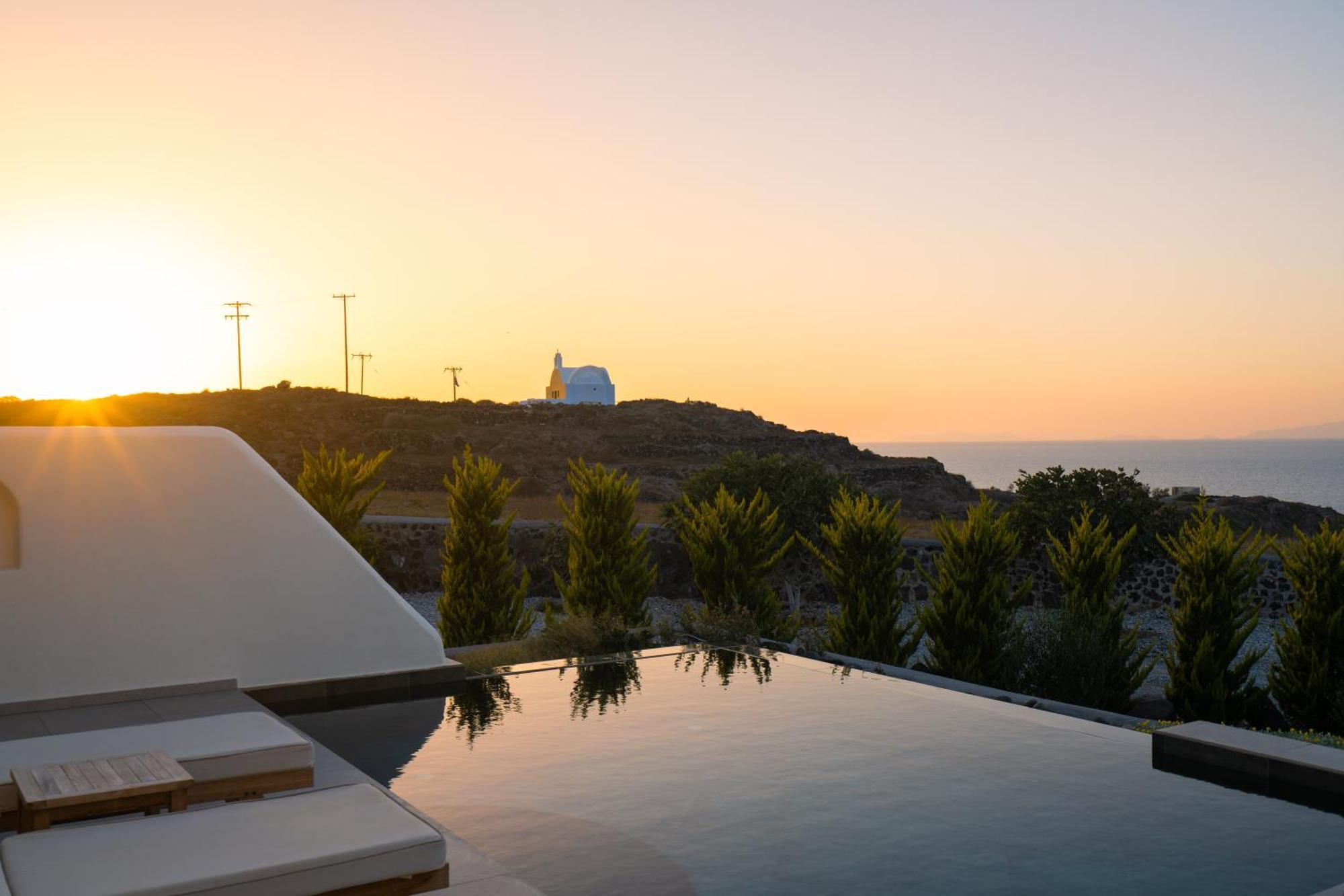 Saint John Oia-Exclusive Private Heated Pool Villas Exterior photo